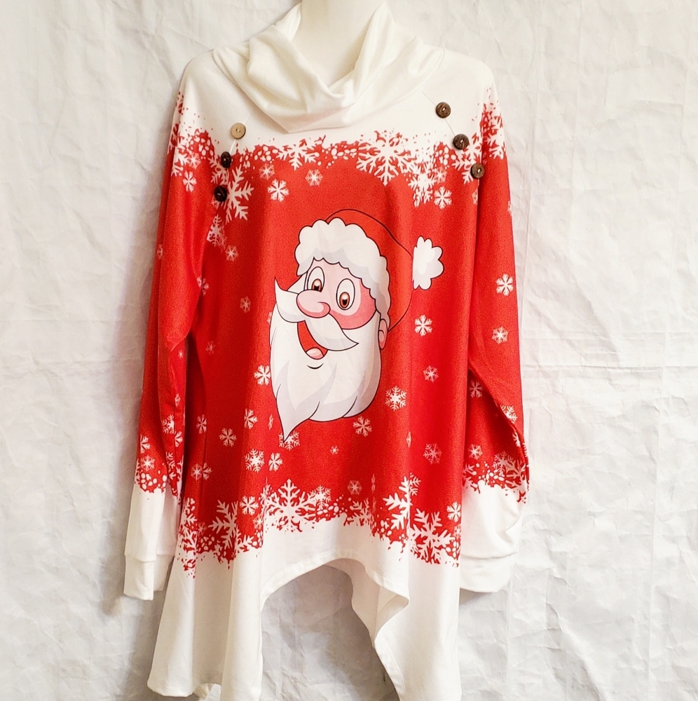 Santa Top New 2XL